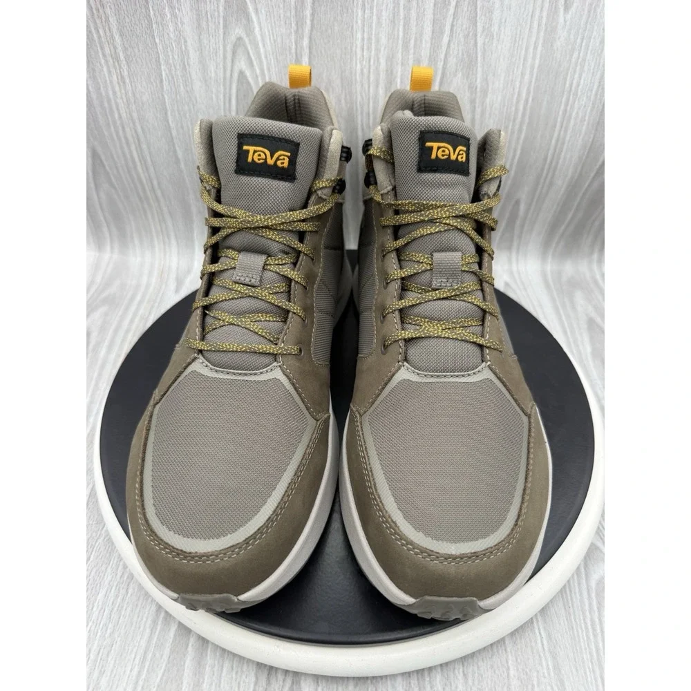Teva Ellwood Mid Mens Size 11 Dark Olive Taupe Waterproof Hiker Hiking Boots NEW